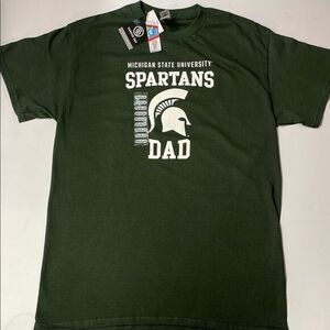 Michigan State University Spartans Men’s Short Sleeve Dad T-shirt Sz M